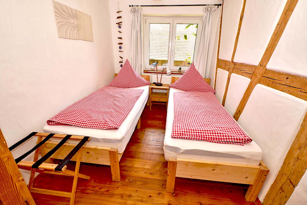 Schlafzimmer 3 Ferienwohnung Gute Stube 