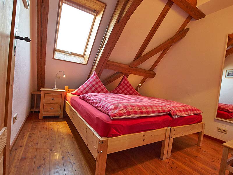 Schlafzimmer Ferienwohnung Strohstock